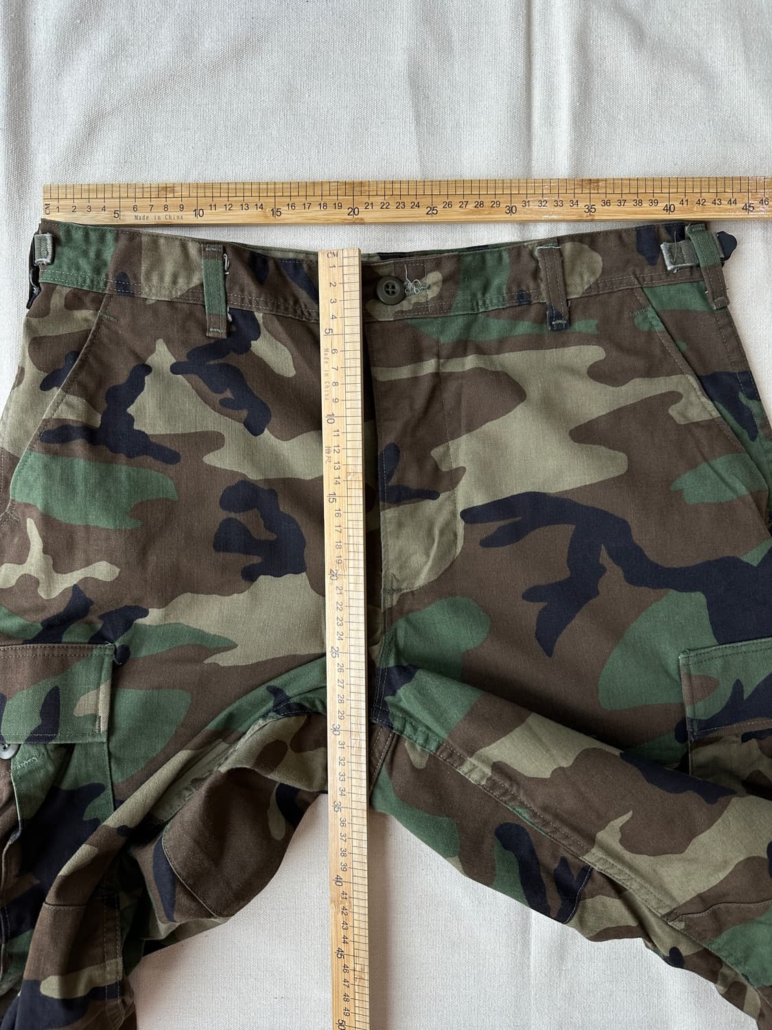 미군 우드랜드 BDU 팬츠 트윌 90s Medium/Short 상품이미지8