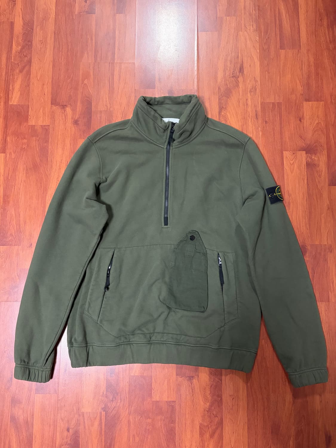 스톤아일랜드 패치 집업 스웨터 맨투맨  XL 상품이미지1