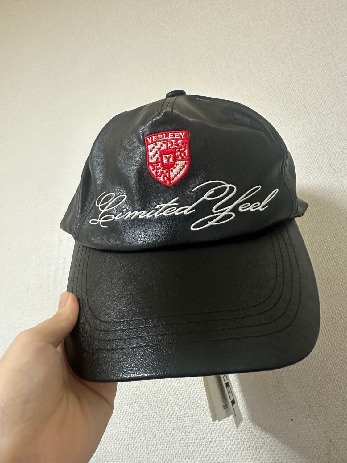 (새상품) yeel 패치 레더 볼캡 상품이미지2