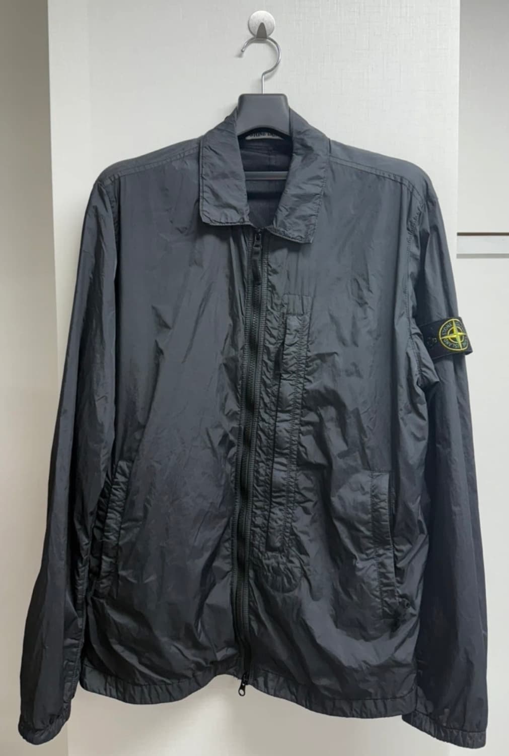 스톤아일랜드 크랭클립스 나일론 오버셔츠 자켓 상품이미지1