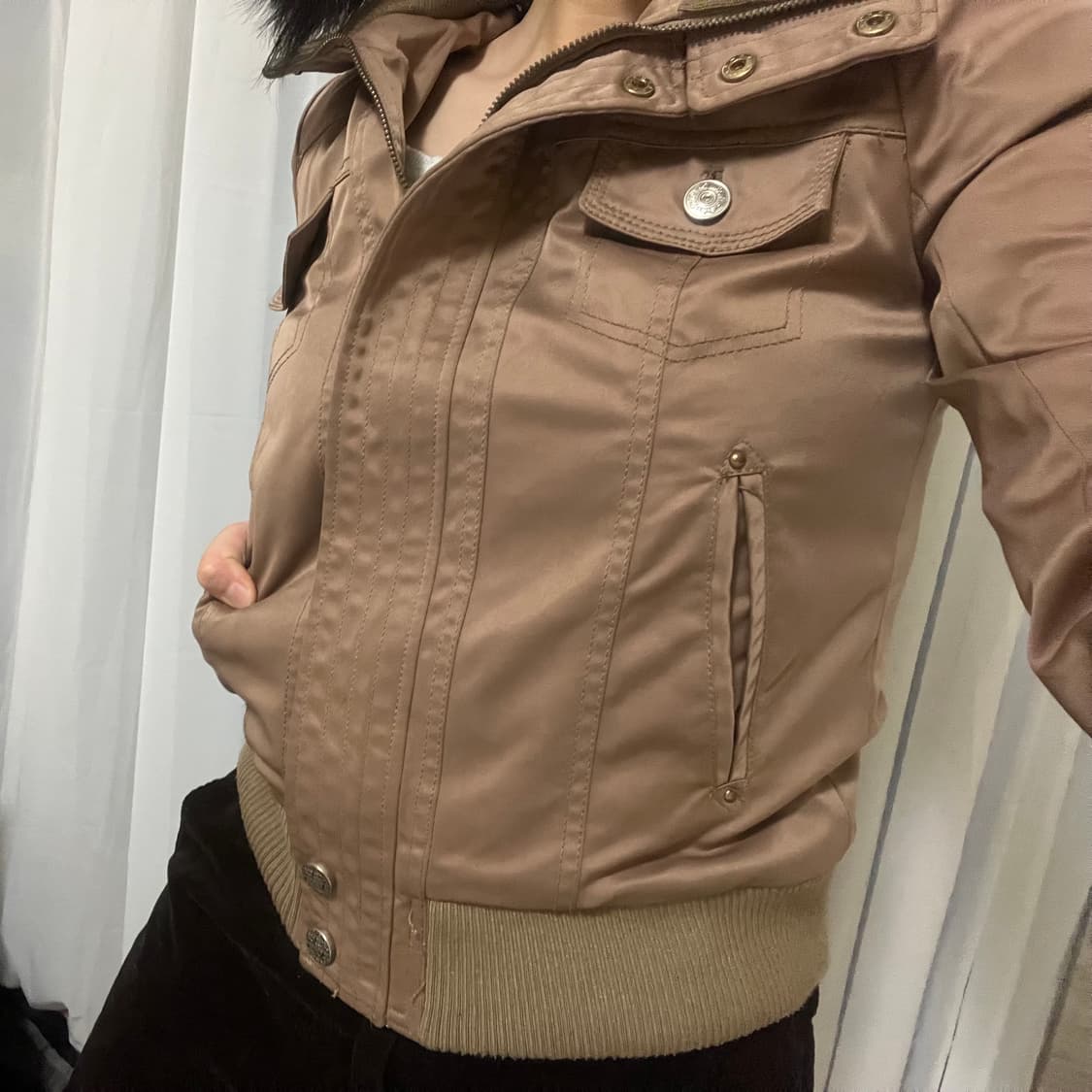 세실맥비 갸루깔 베이지 자켓 상품이미지3