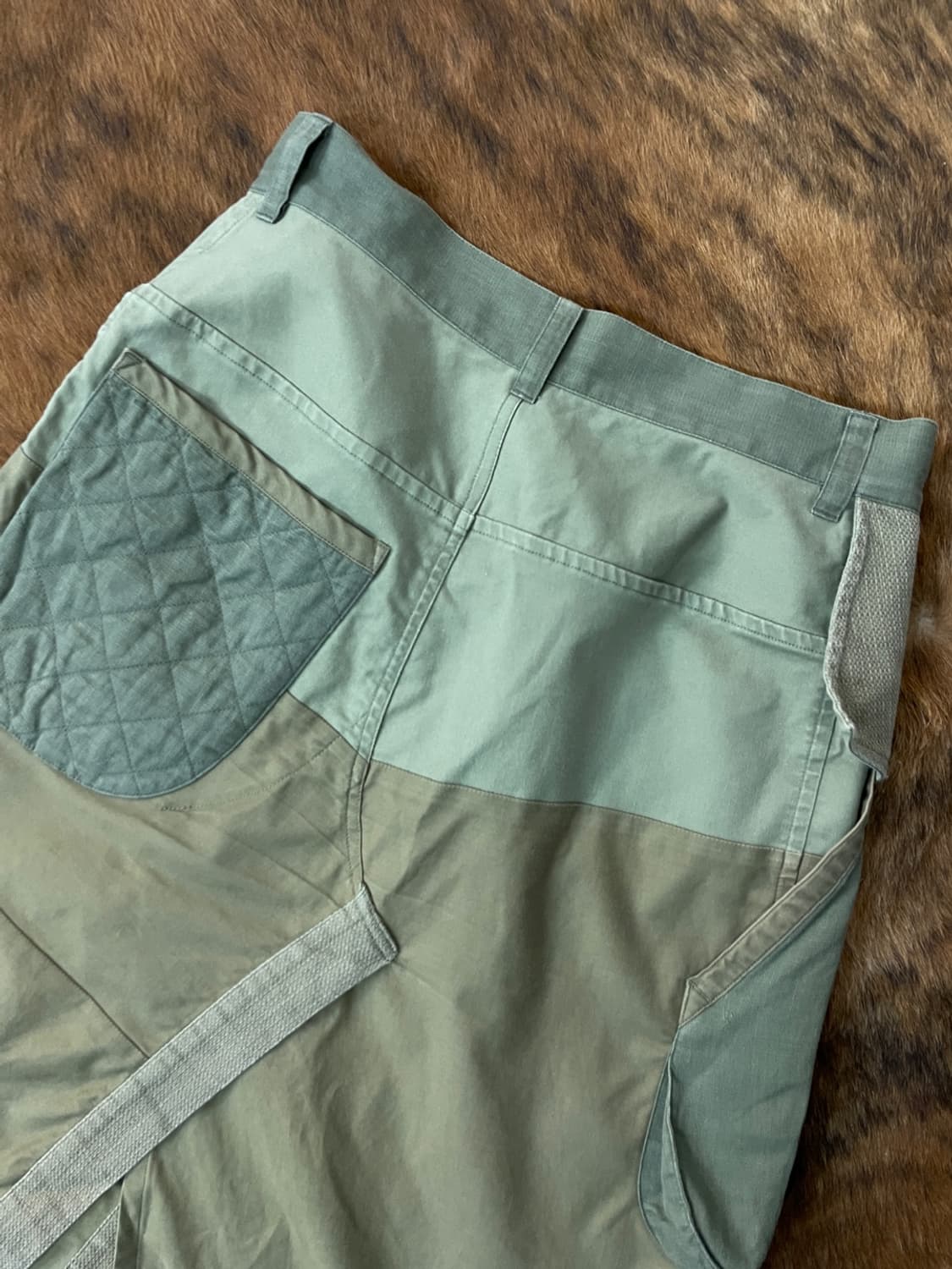 츠모리 치사토 패치워크 미디 스커트  상품이미지5