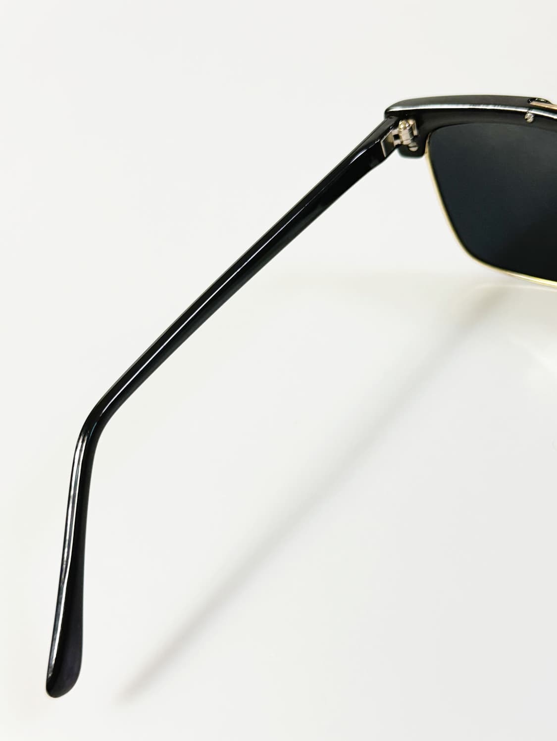 90s 블랙 골드 클럽마스터 스퀘어 프레임 빈티지 선글라스 상품이미지7
