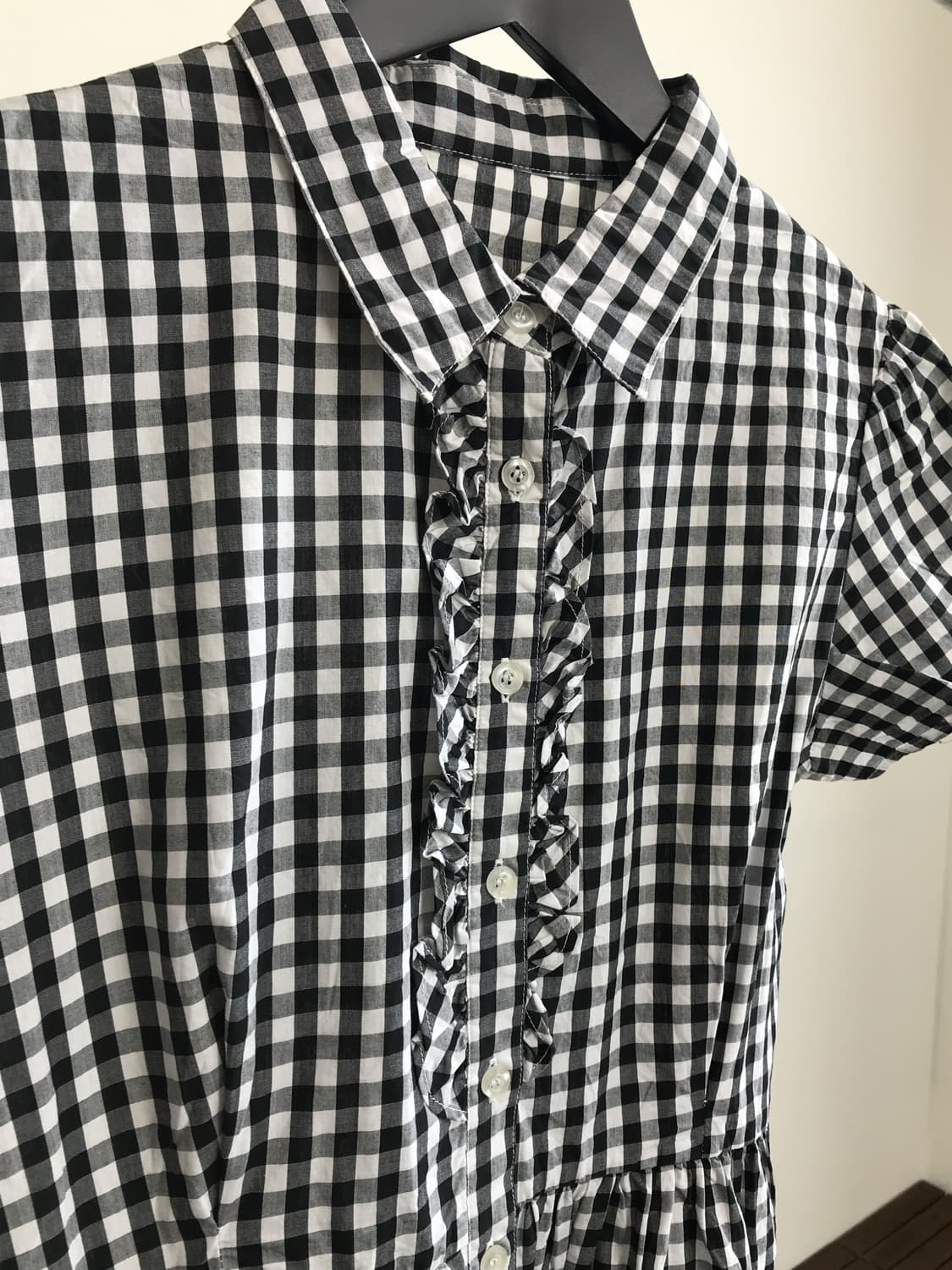 'Ryu Ryu' Checked Midi Onepiece 상품이미지5