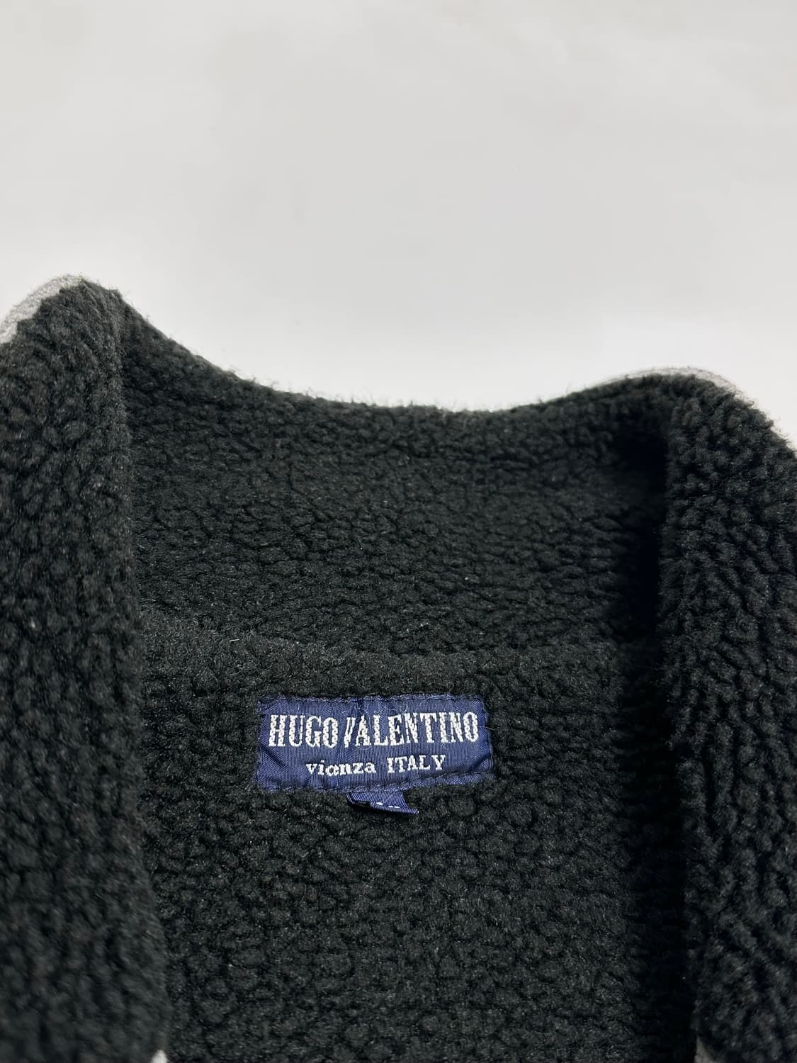 휴고 발렌티노 플리스 조끼 후리스 집업 상품이미지8