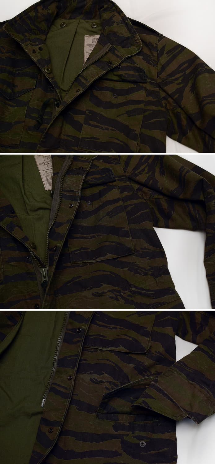 알파인더스트리 USA 오리지널 타이거카모 M-65 자켓 (105+) 상품이미지8