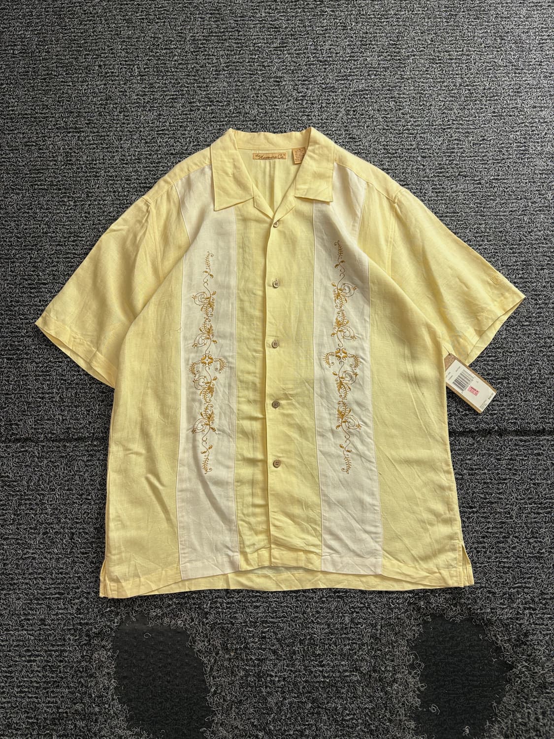 90s USA 빈티지 구아야베라 린넨 셔츠 4034 상품이미지2