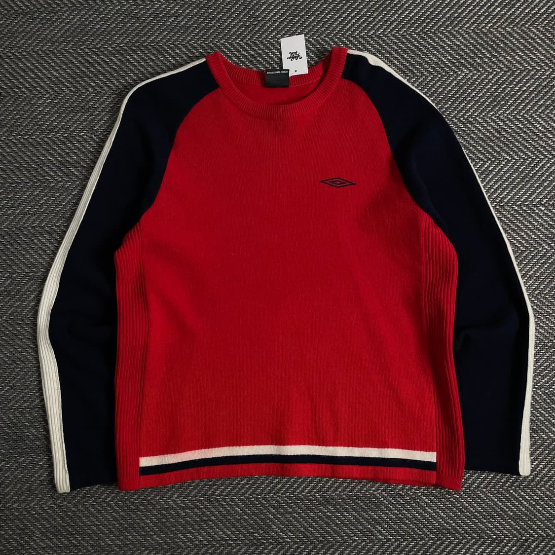 00s 엄브로 잉글랜드 국대 레트로 니트 집업o 2983 상품이미지1