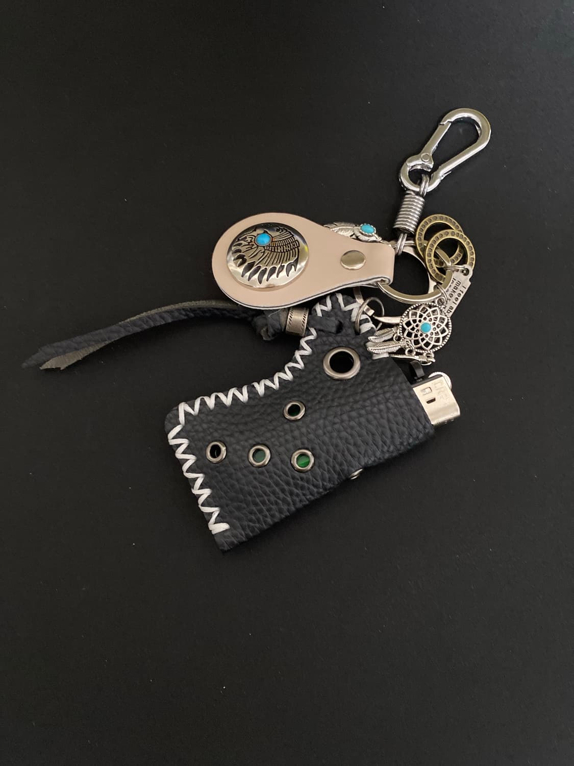 인디언 콘초 펀칭 케이스 키링 상품이미지3