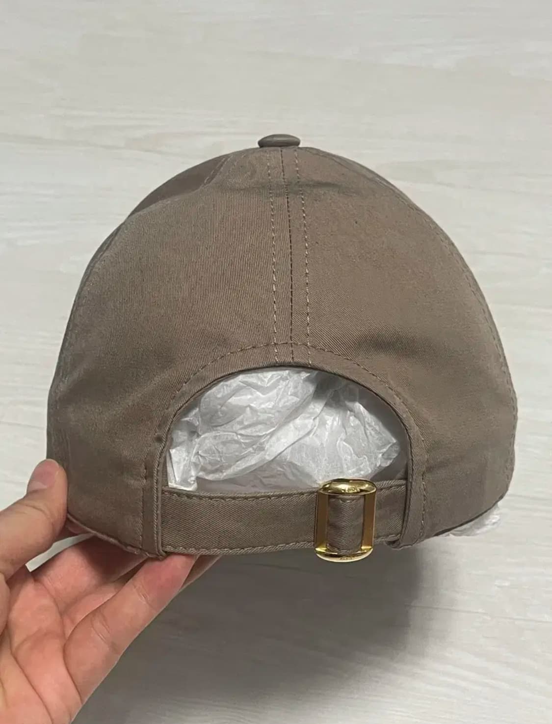 셀린느 트리옹프 베이스볼캡 S 그레이지 상품이미지3