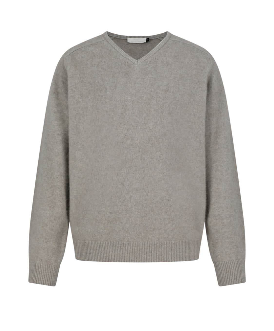 아모멘토 라쿤 브이넥 니트 (베이지 / S 사이즈) 상품이미지1