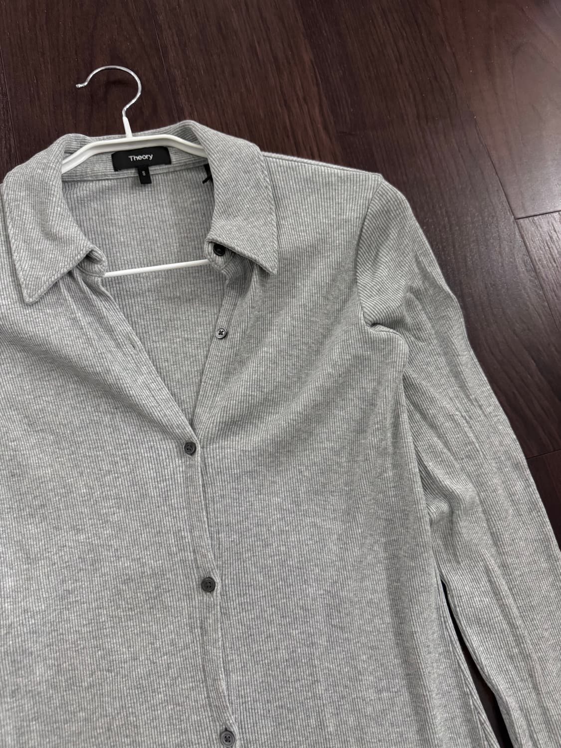 띠어리 골지 맥시 롱 원피스 가디건 상품이미지2