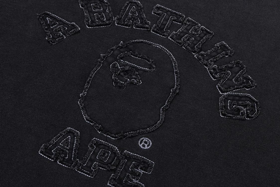 베이프 컬리지 워시드 이펙트 스웻셔츠 상품이미지3