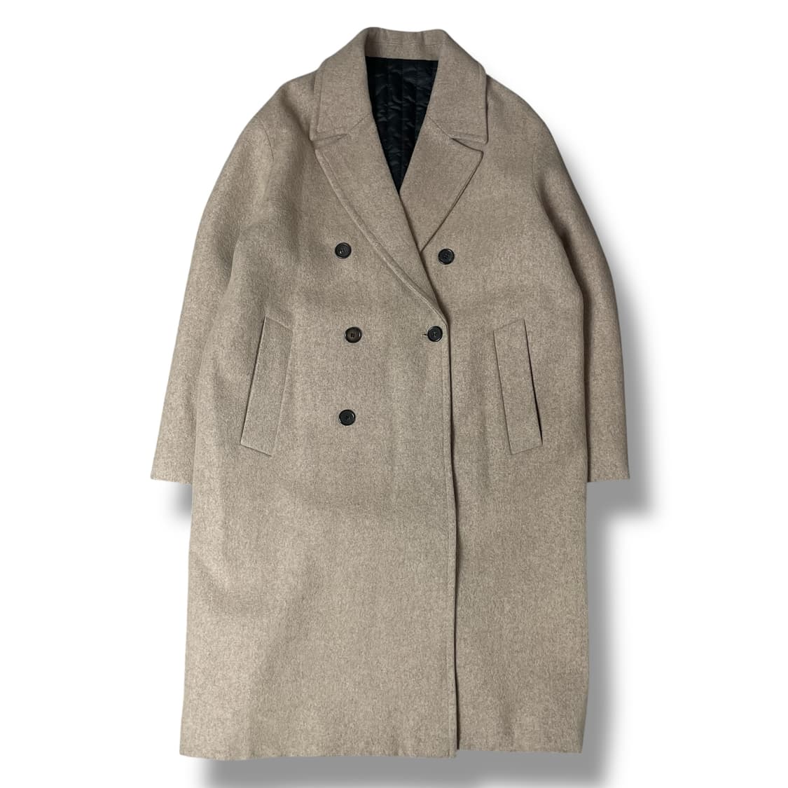 라퍼지스토어 울리치 연베이지 더블코트 L 상품이미지1