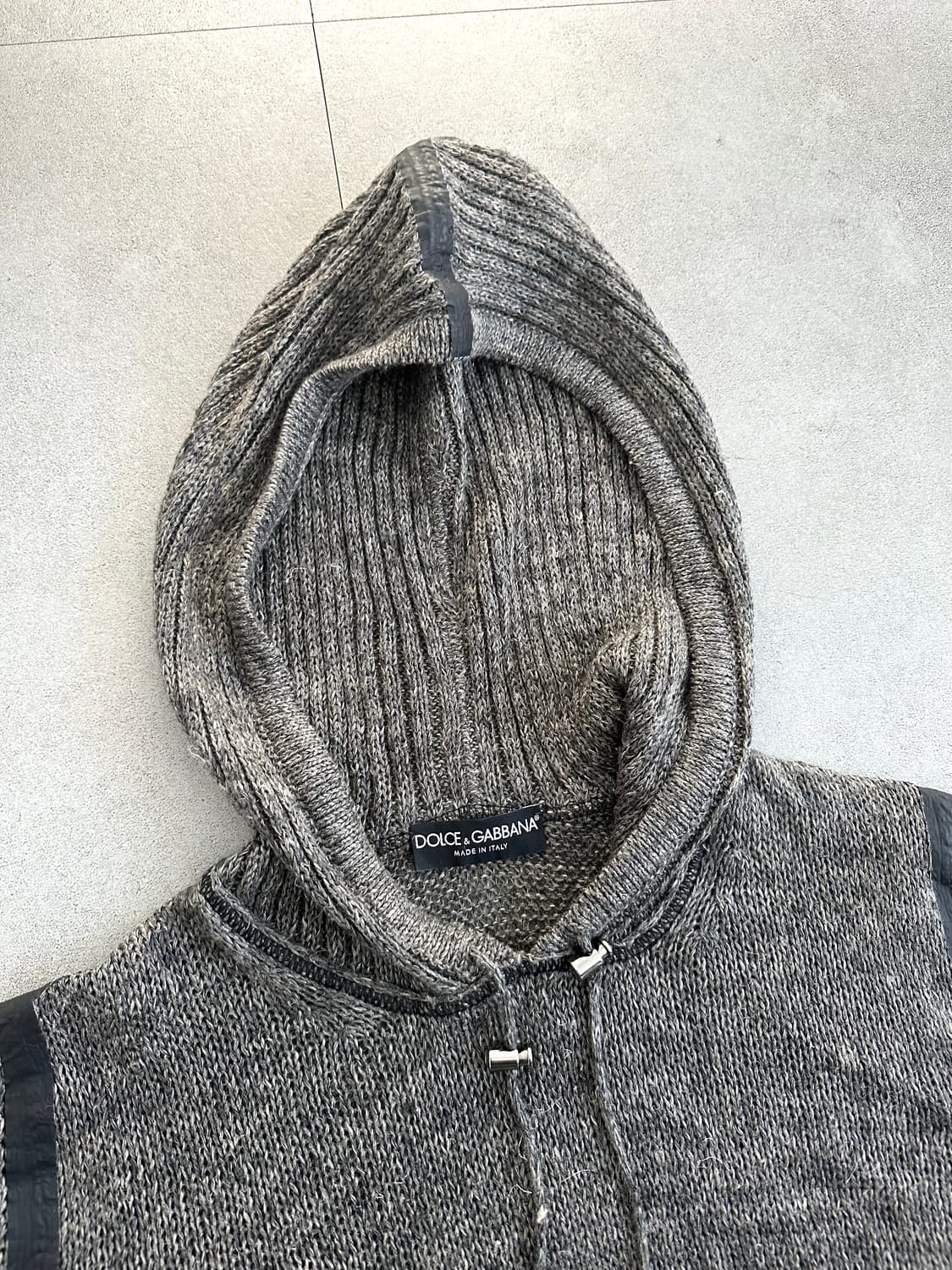 돌체앤가바나 아카이브 비니핏 후드 니트 상품이미지6