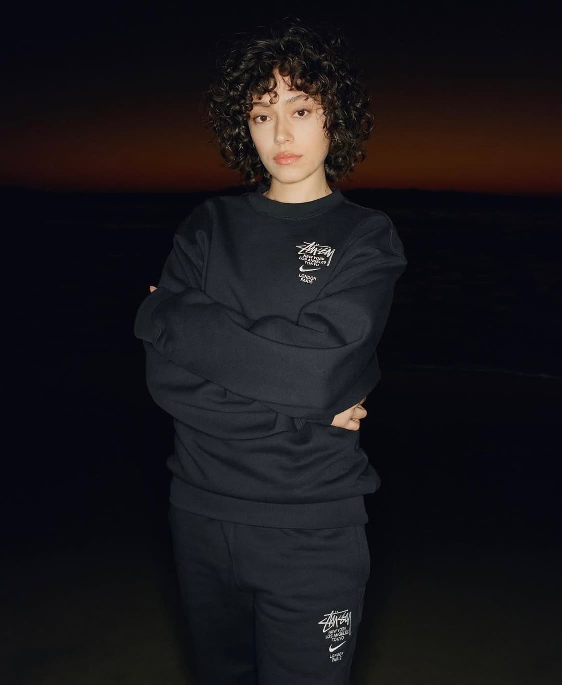 [XS] 나이키 × 스투시 NRG ZR 플리스 팬츠 블랙 상품이미지3