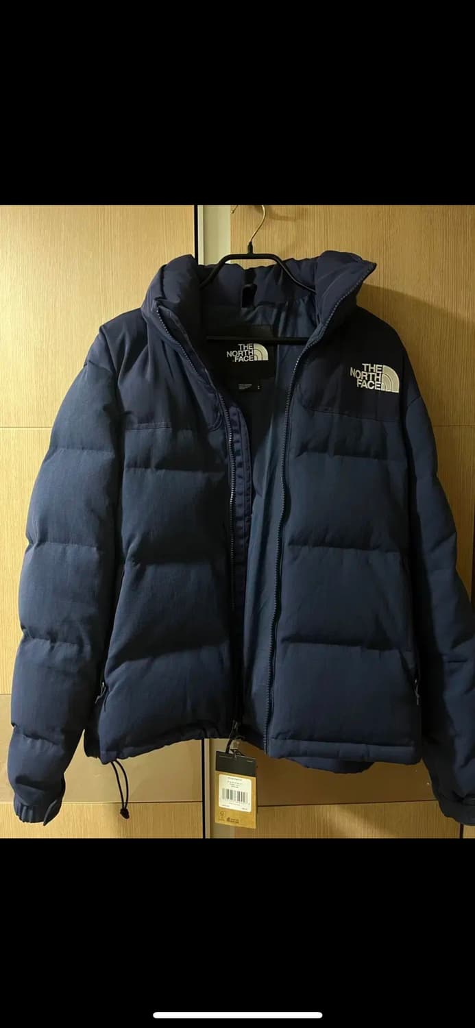 노스페이스 눕시 패딩 블루 M 팝니다 상품이미지1