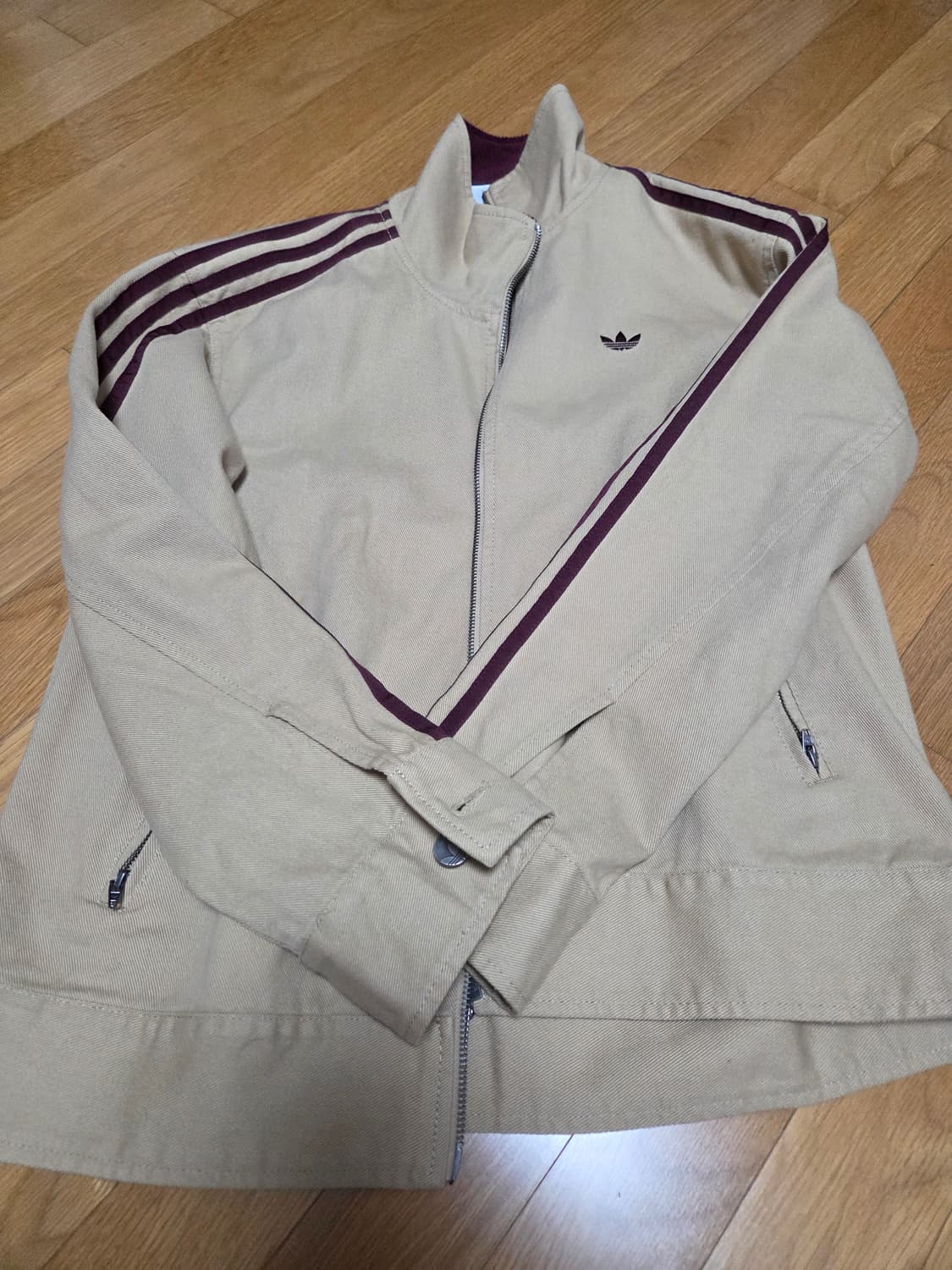 아디다스 트윌 파이어버드 자켓 카키L 상품이미지4