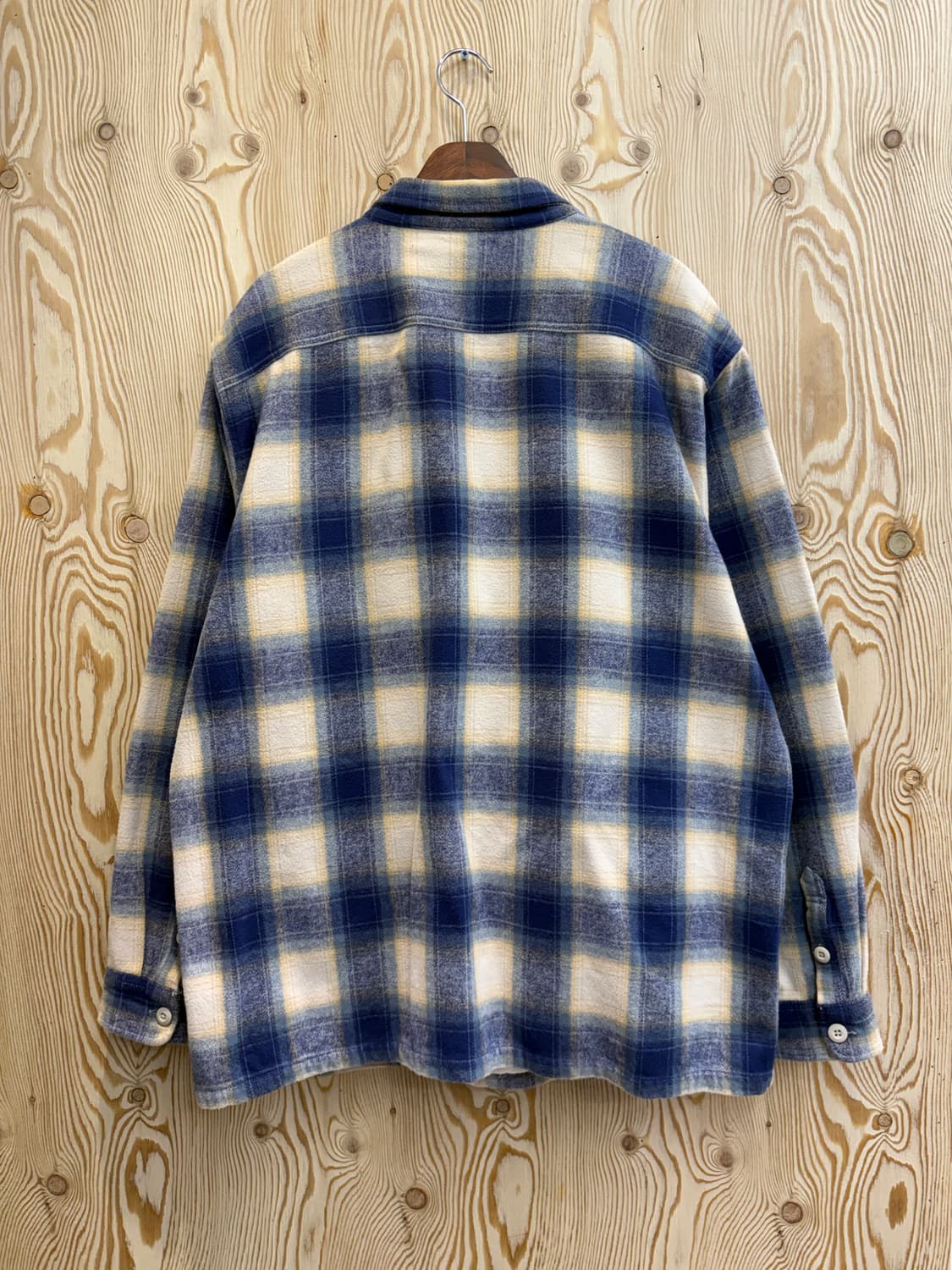 반스 체크 셔츠자켓 상품이미지2