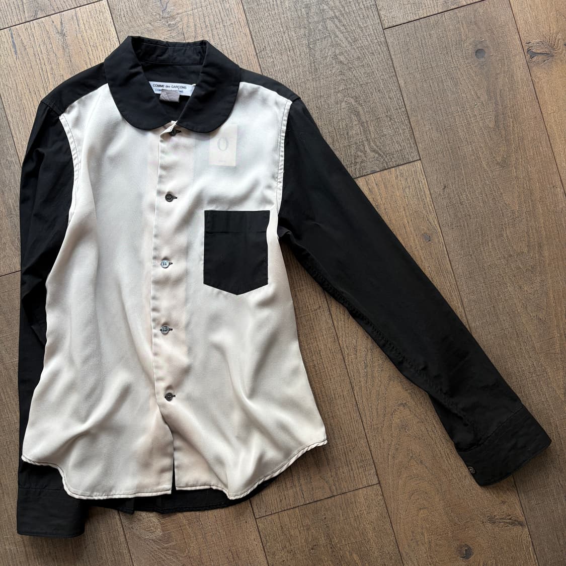 Docking Round Collar Blouse 상품이미지4