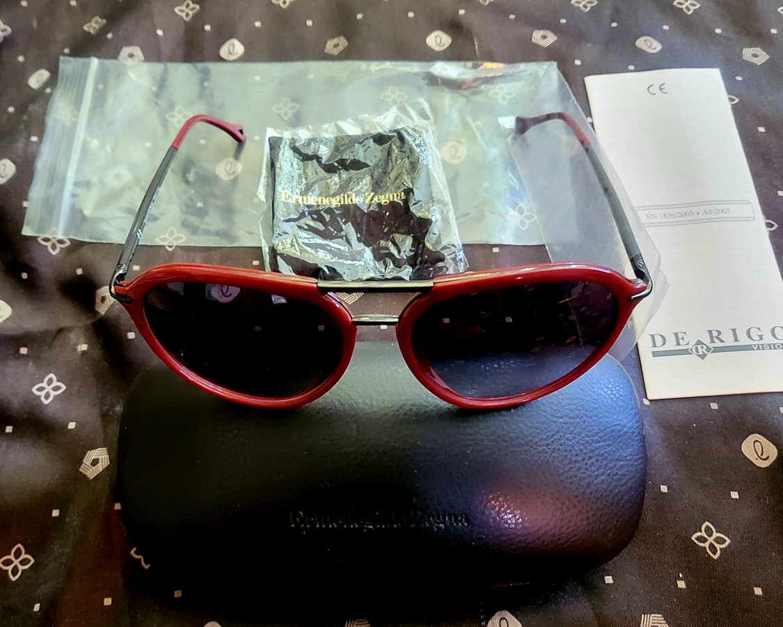 [미사용 새상품] Ermenegildo Zegna  선글라스 상품이미지10