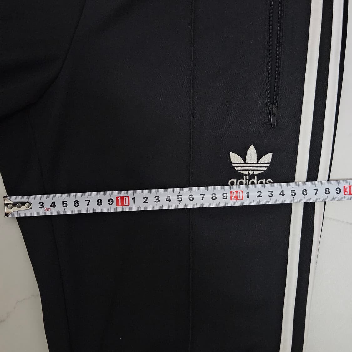 L 아디다스 유로파 트랙팬츠 블랙 화이트 상품이미지6