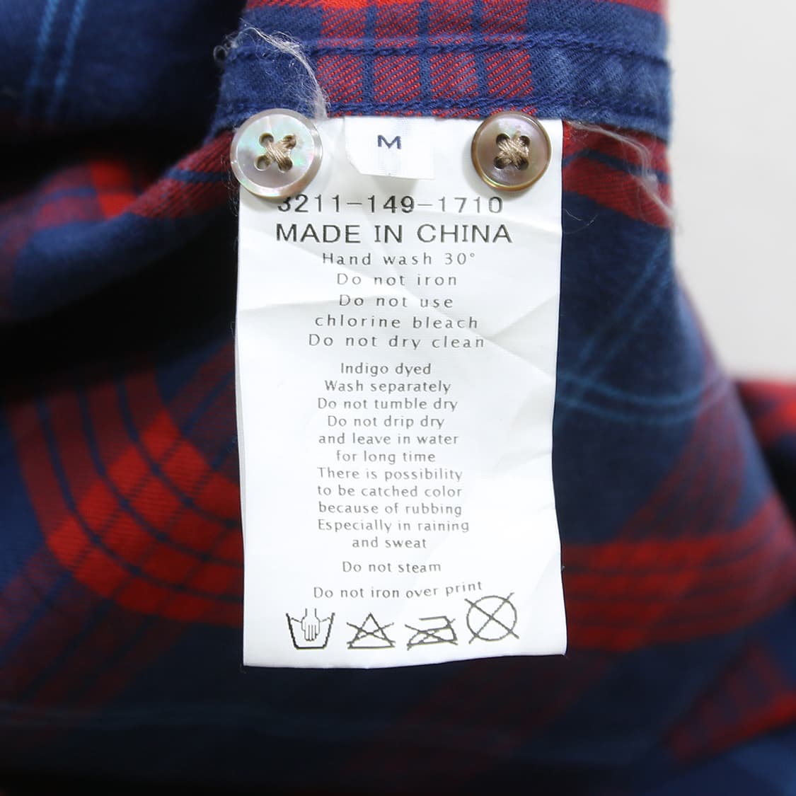 UNITED ARROWS 체크 셔츠 (여성용 M) 상품이미지7