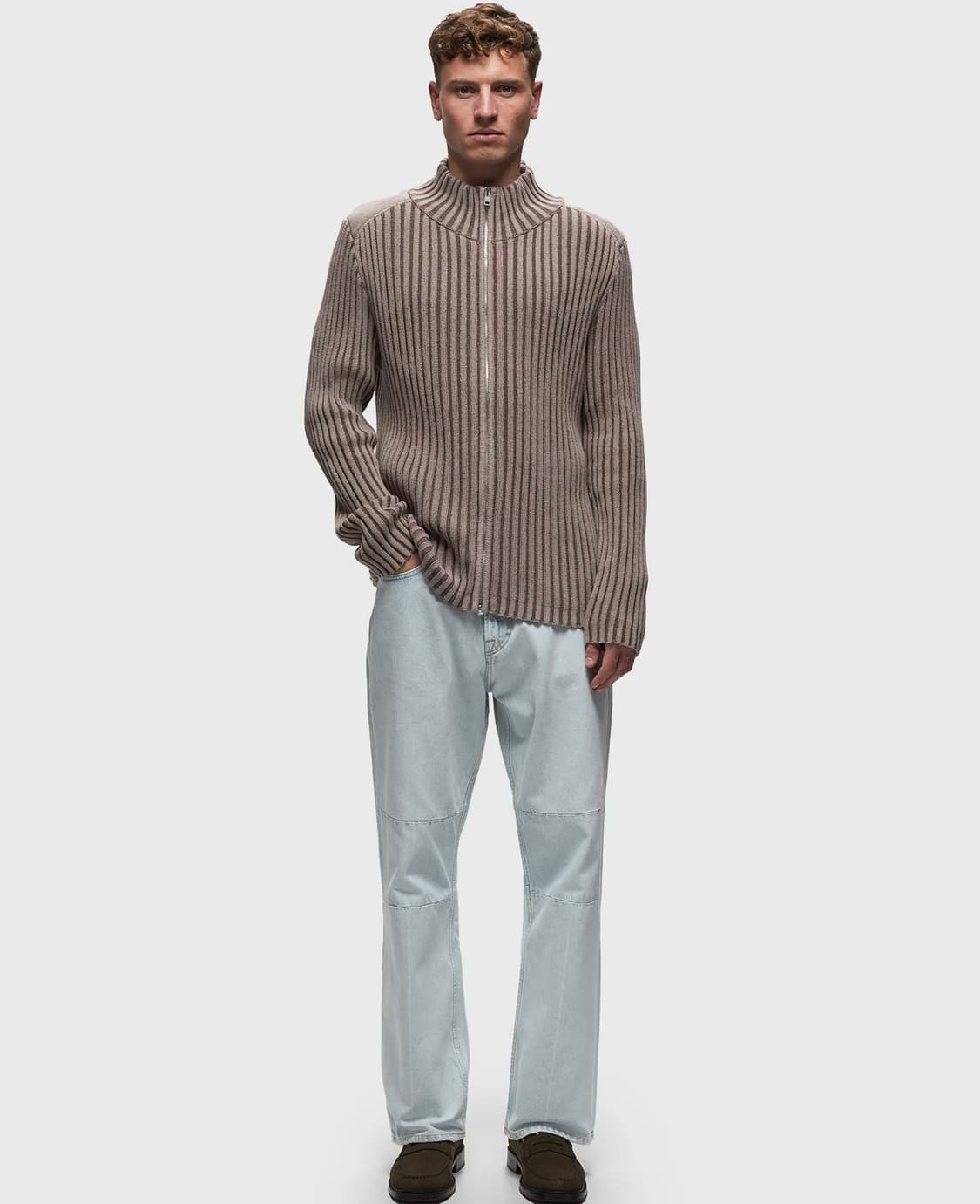 아워레가시 집 가디건 핑크캐스트 46 르메르 오라리 아프레쎄 코모리 상품이미지4