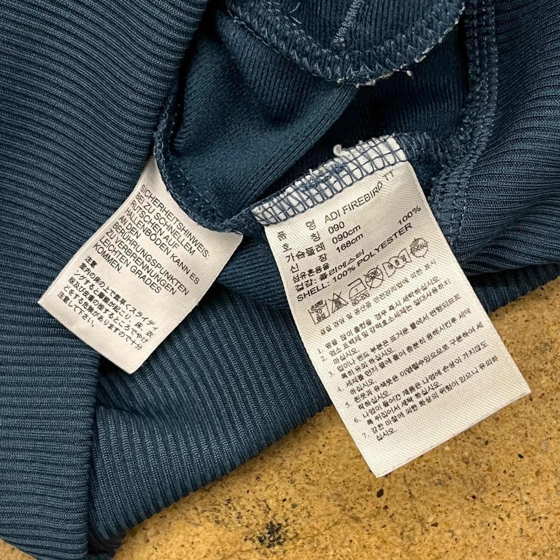 [정품/90] 아디다스 파이어버드 트랙탑 청록주황 b16 상품이미지7