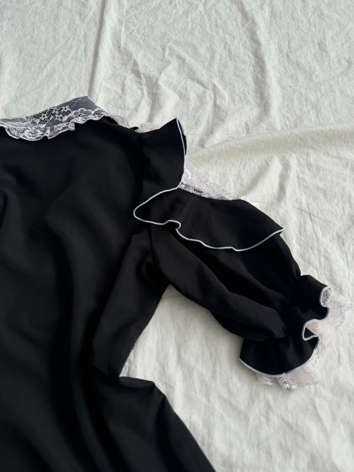 고딕 고스로리 레이스 블라우스 상품이미지6