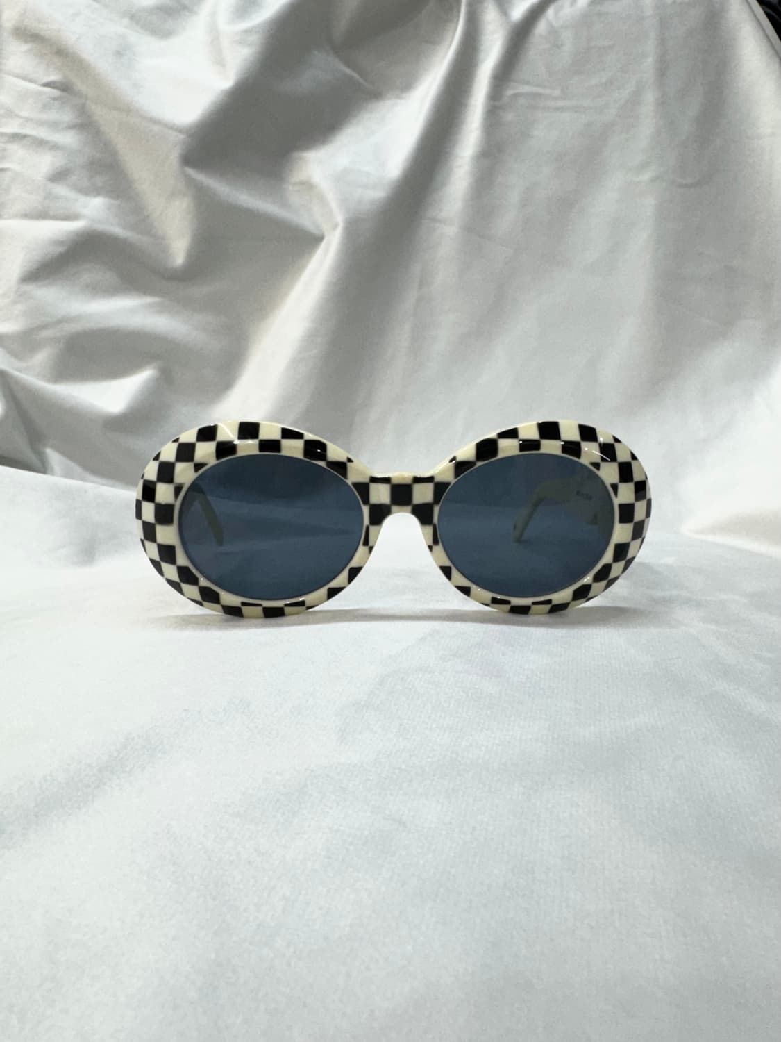 90s 베르사체 체커보드 메두사 선글라스 made in ITALY 상품이미지4