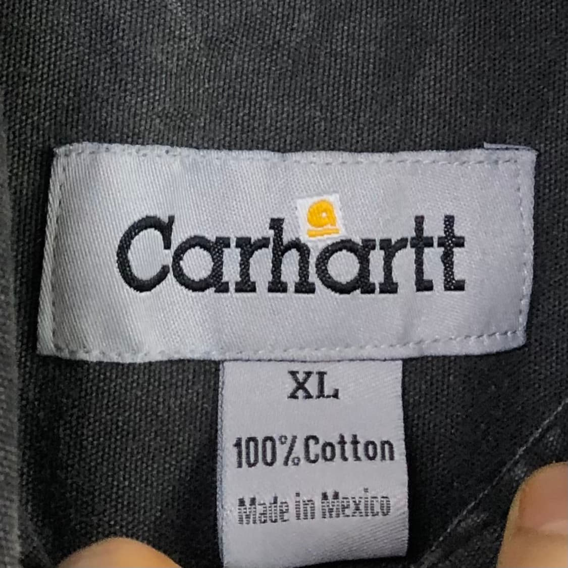XL 칼하트 데님 셔츠 상품이미지3