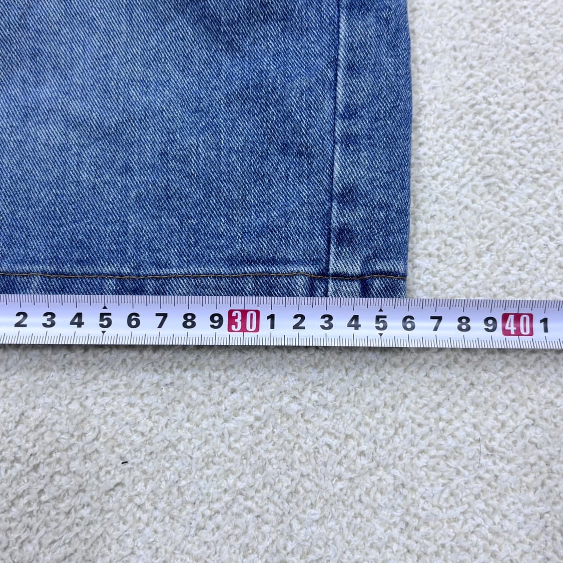 M 고급빈티지 데님 반바지 0403E 상품이미지8