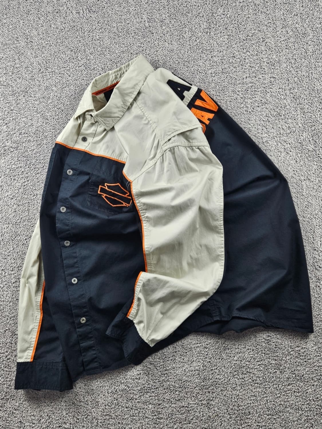 할리데이비슨 모터사이클 레이싱 바이커 셔츠 ( XL ) / 10719 상품이미지4