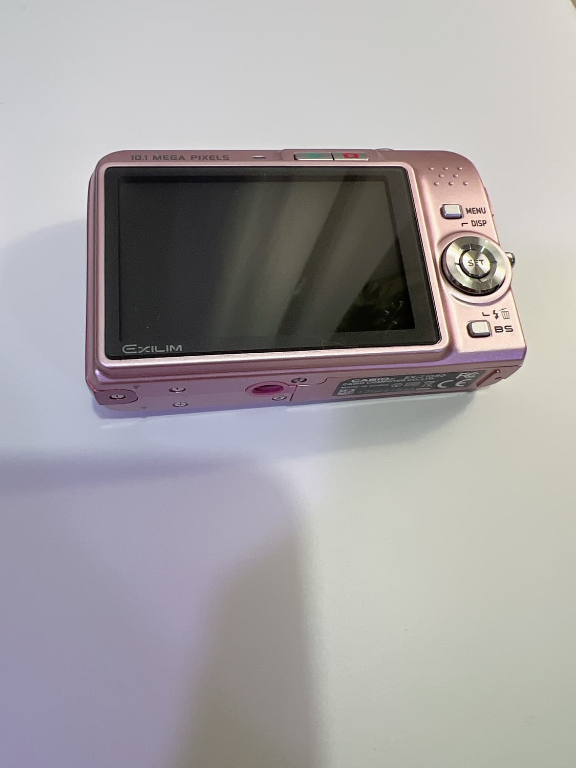 민트급) 카시오 엑슬림 z1080 핑크 상품이미지3