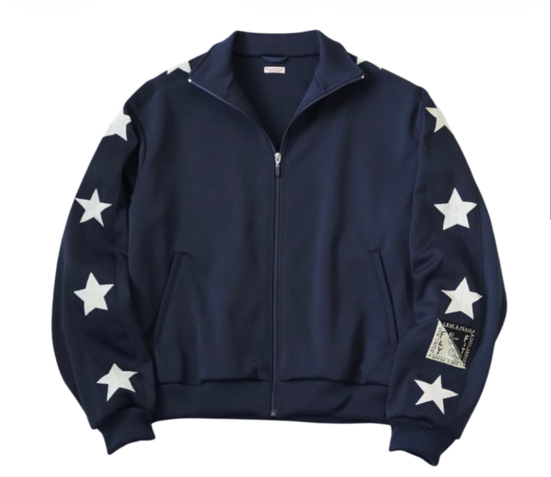 캐피탈 스무스 저지 스턴트맨 & 우먼 트랙 자켓 네이비 상품이미지1