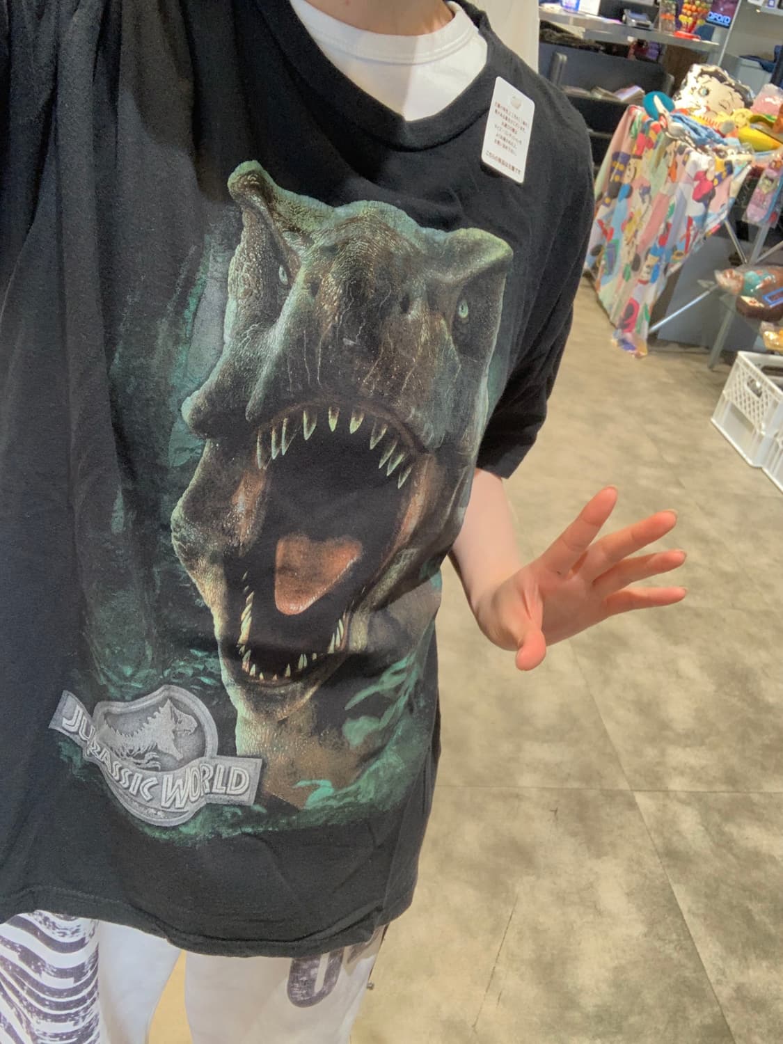 [1쥬라기 월드 T-REX 로어 무비 오피셜 티셔츠  상품이미지4