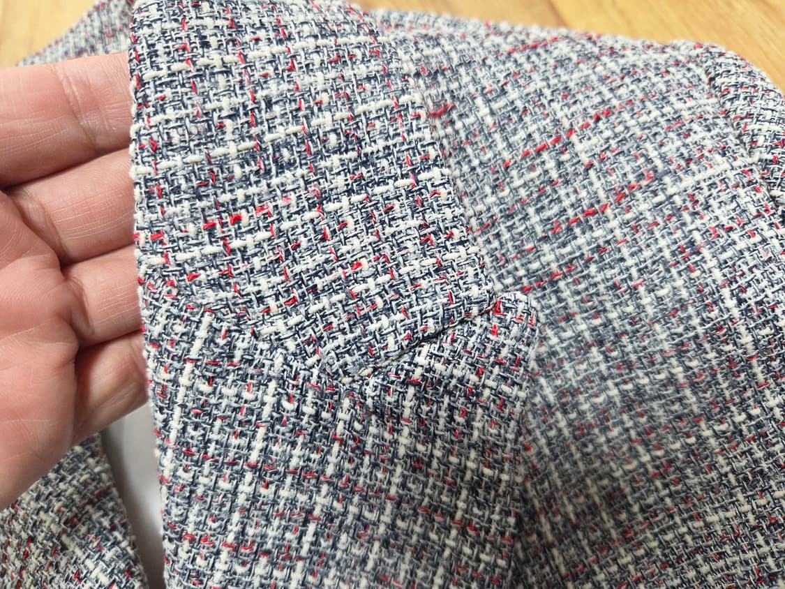 더베이지스(THE BEIGES) 레스베이지 트위드자켓 55 새상품  상품이미지3