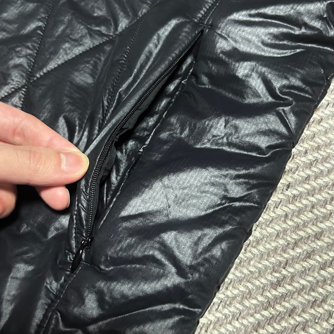 [S] Northface 노스페이스 누빔 바람막이 점퍼 상품이미지4