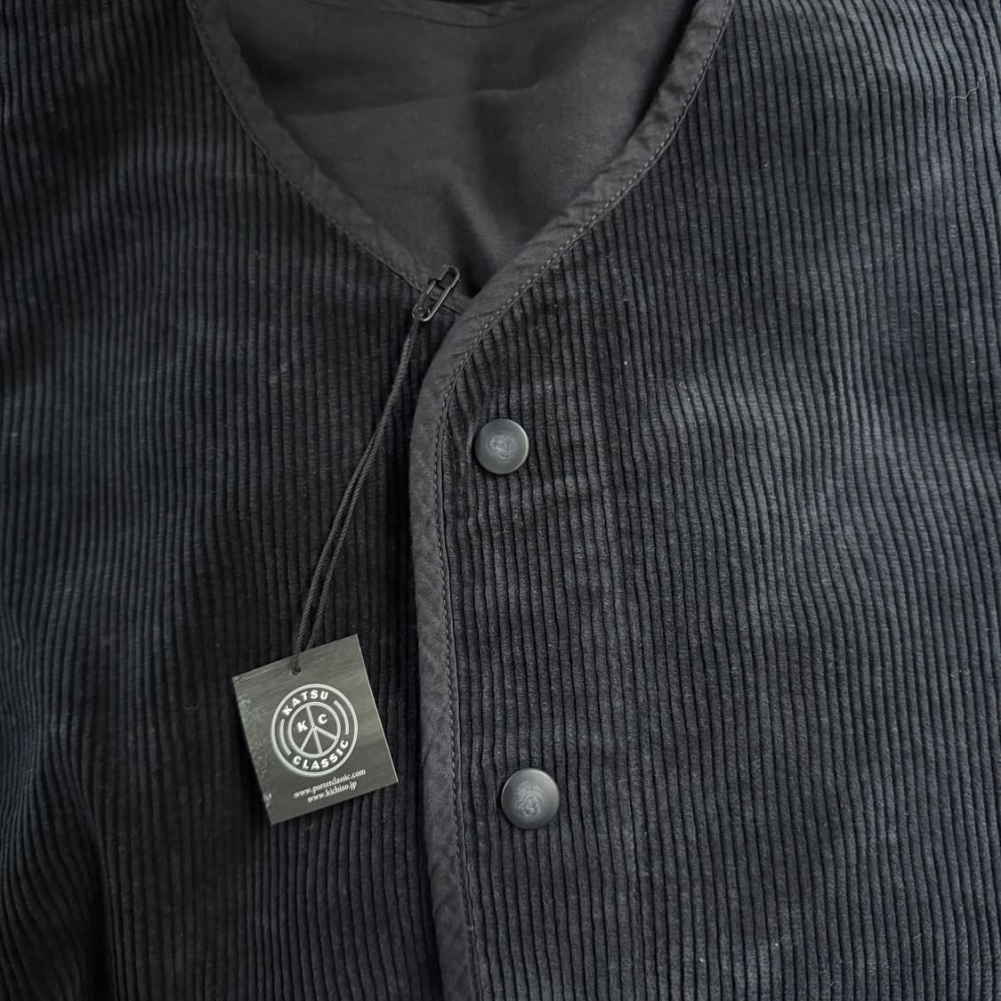 [2] 포터클래식 코듀로이 몰스킨 하이브리드 가디건 블랙 상품이미지3