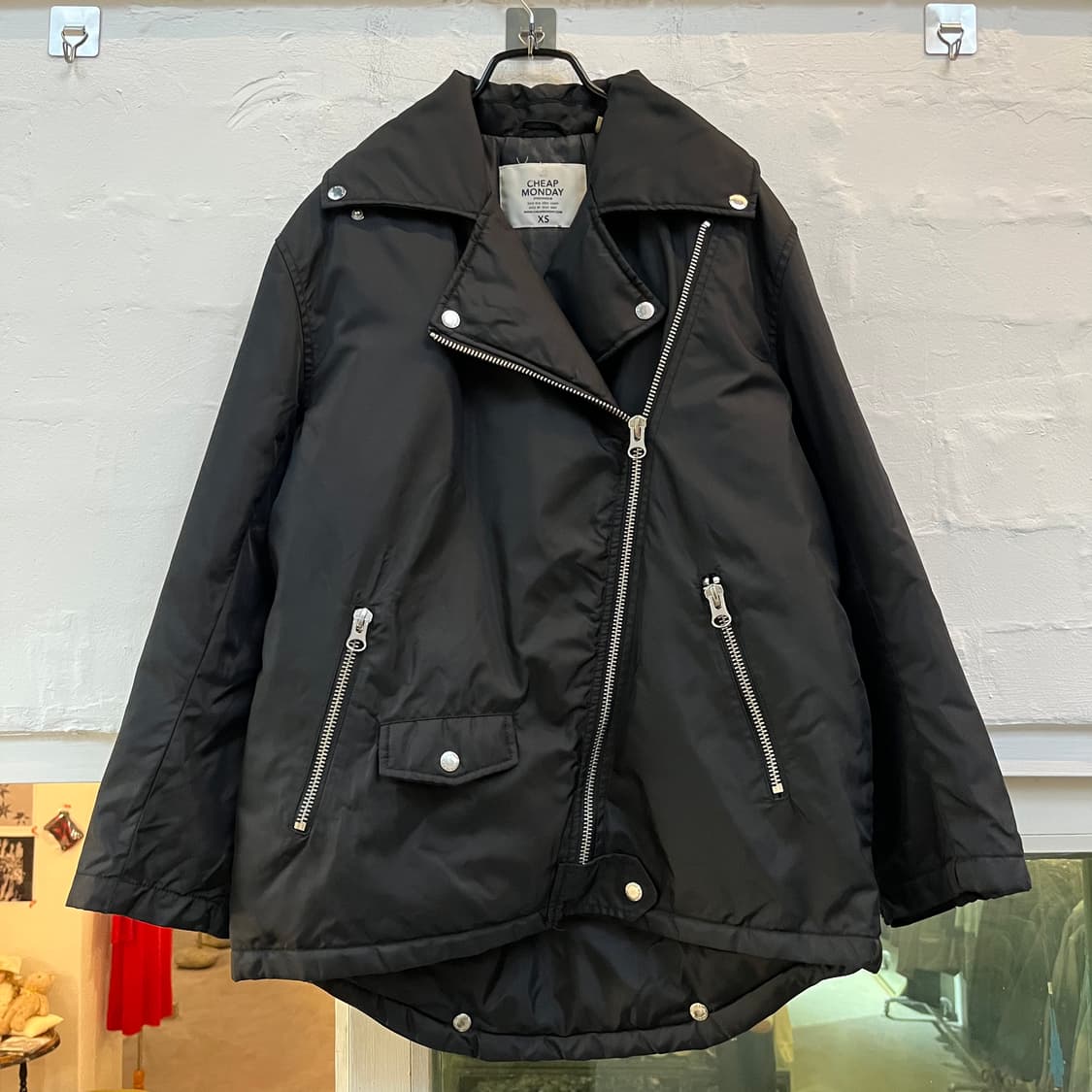 Cheap Monday 나일론 크레이브 자켓 XS 상품이미지1