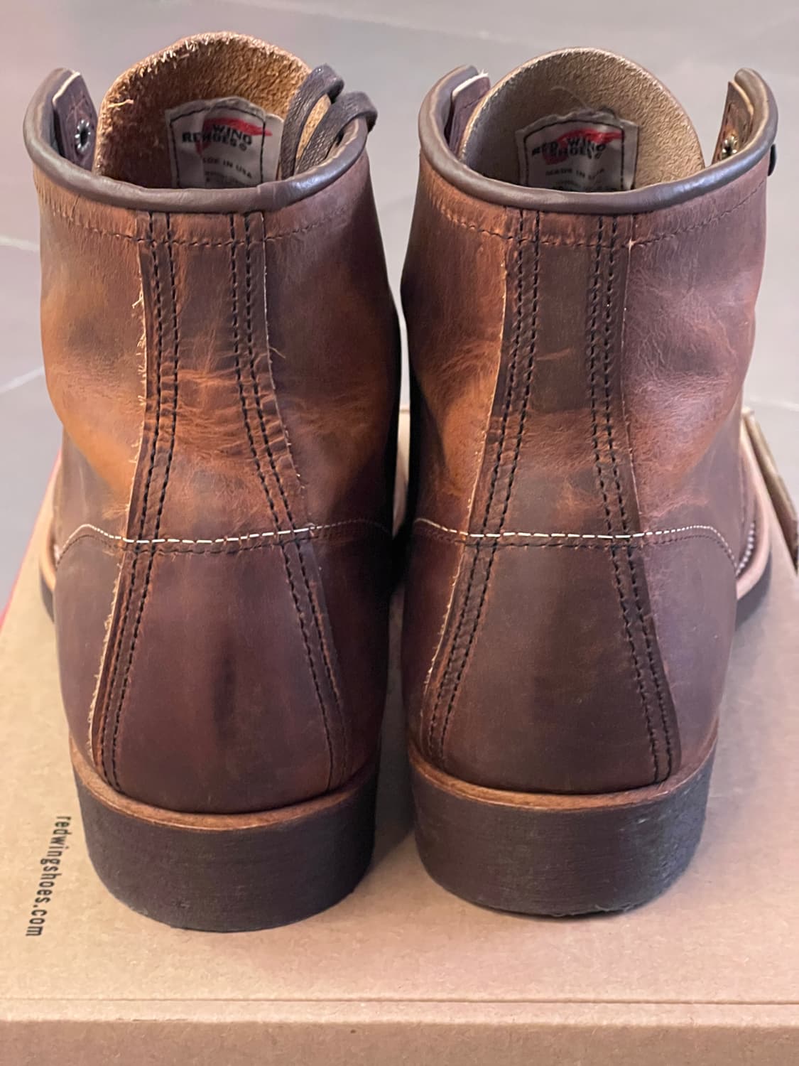 레드윙 블랙스미스 3343 260사이즈 8D 팝니다. 상품이미지5