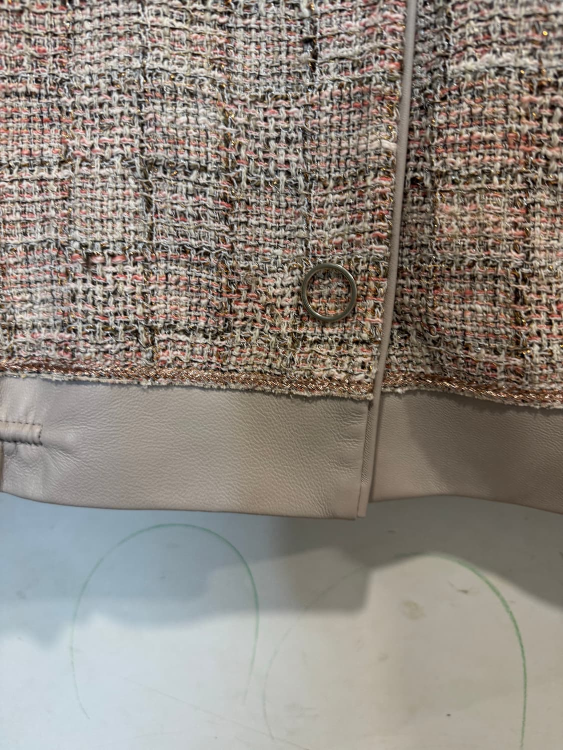 아이잗바바 i the label 린넨 양가죽 트위드 자켓 상품이미지9