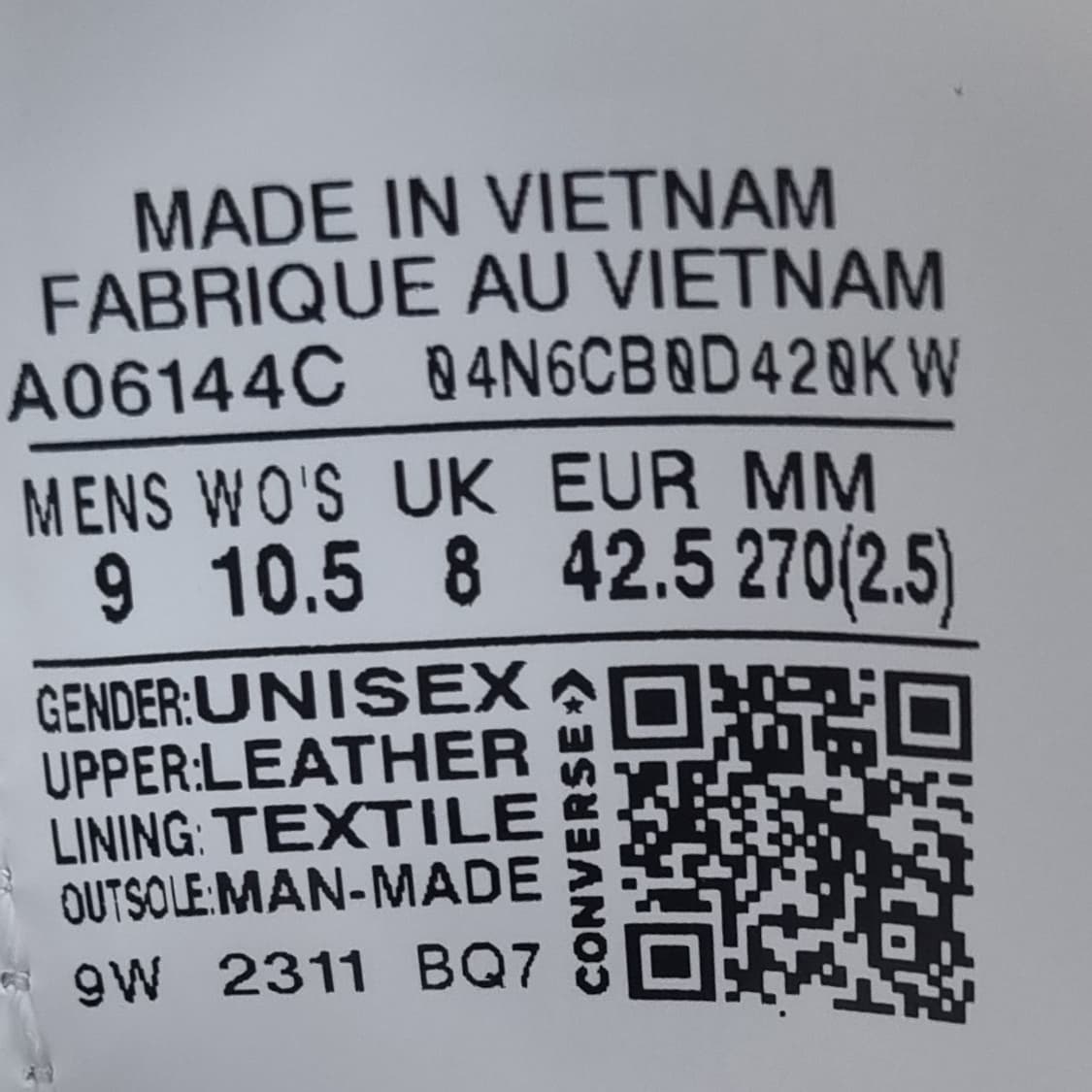 컨버스 커스텀 남성하이탑270 상품이미지6