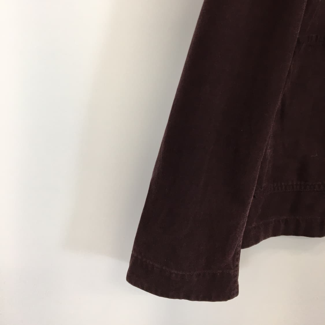 포터리 브러쉬드 코튼 워크자켓 플럼 4  상품이미지3