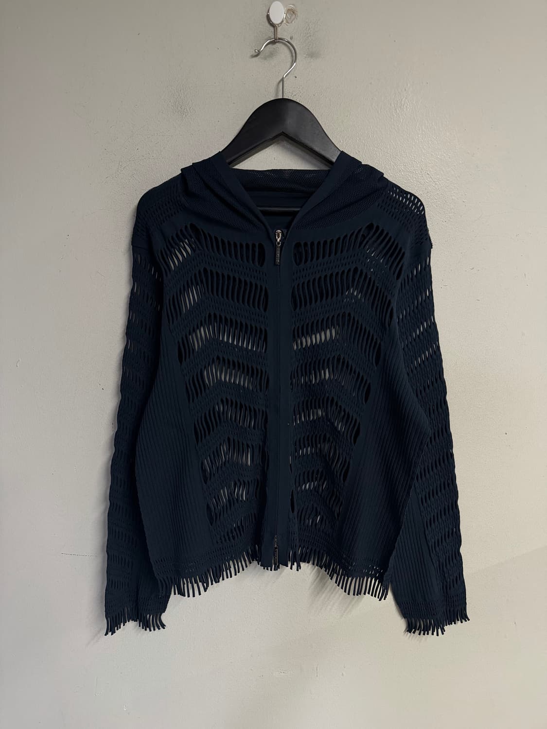 HIROKO KOSHINO Mesh Hooded Jacket 상품이미지1