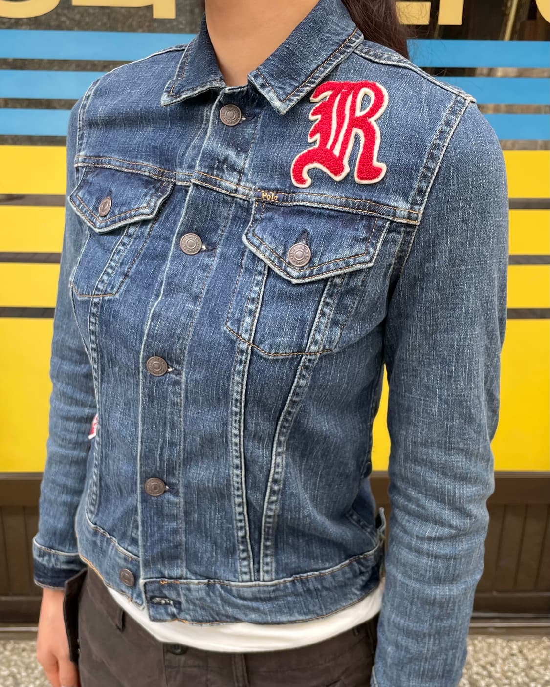 POLO Ralph Lauren 패치 데님 자켓 상품이미지3