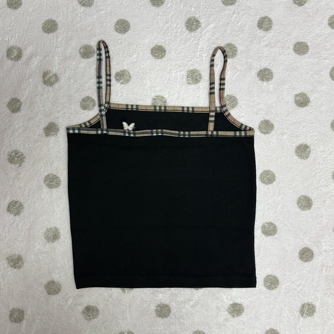 팬시클럽 나비 크롭가디건 나시 세트 상품이미지8