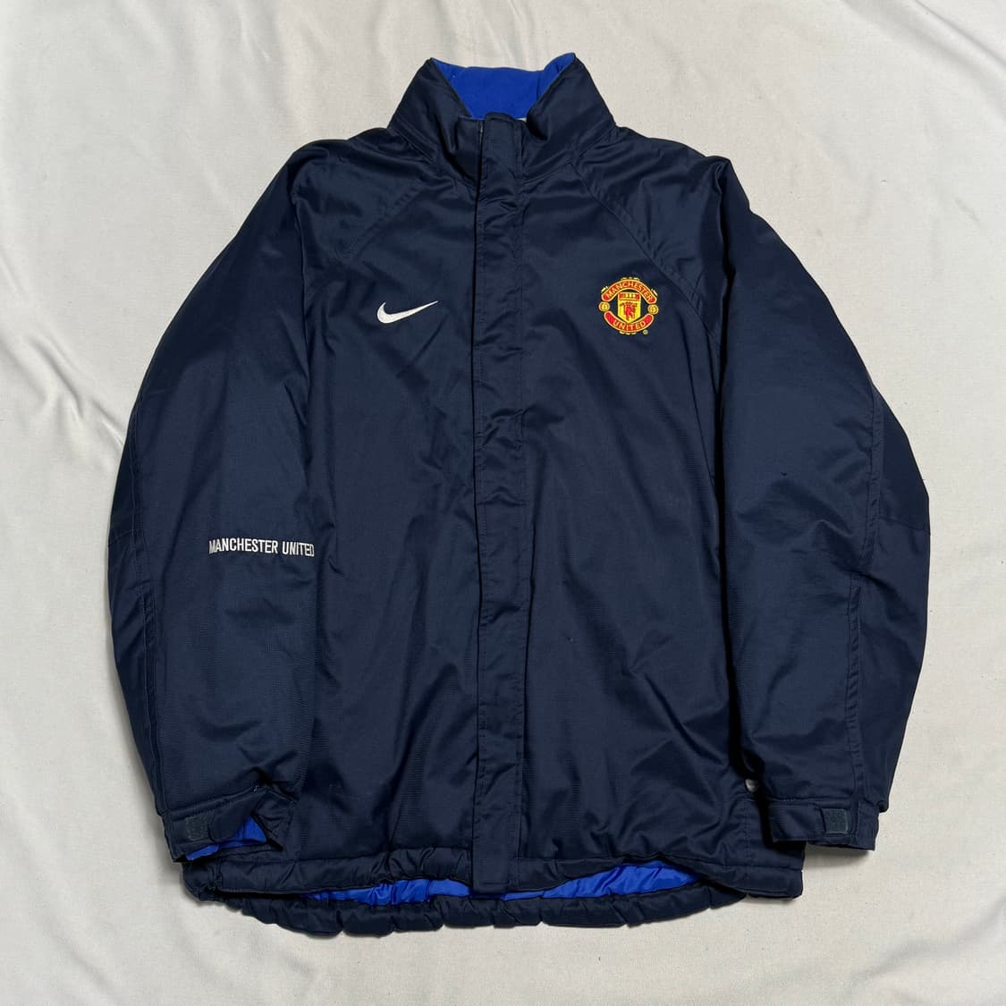 M 나이키 맨체스터 유나이티드 네이비 나일론 점퍼 상품이미지2