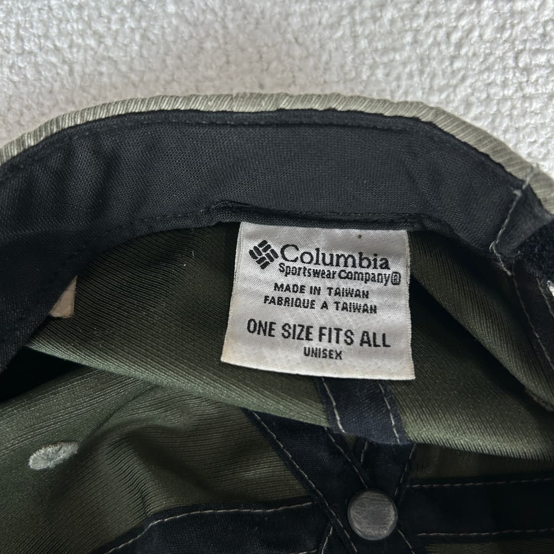 컬럼비아 볼캡 모자 카키색 상품이미지6